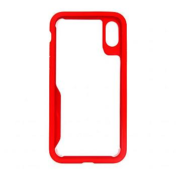 bild på Mobilskal Stöttåligt iPhone X/XS - Röd