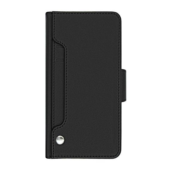 Billede af iPhone X/XS Pungeui med ekstra kortrum Rvelon - Sort