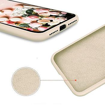 bild på iPhone X/XS Case - Silicone Rvelon Beige