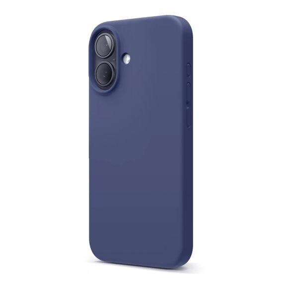 Kuva:  iPhone 16 -puhelimen silikonikuori Rvelon - Sininen