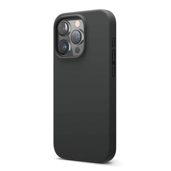 Bild på iPhone 16 Pro Max Mobilskal Silikon Rvelon - Svart