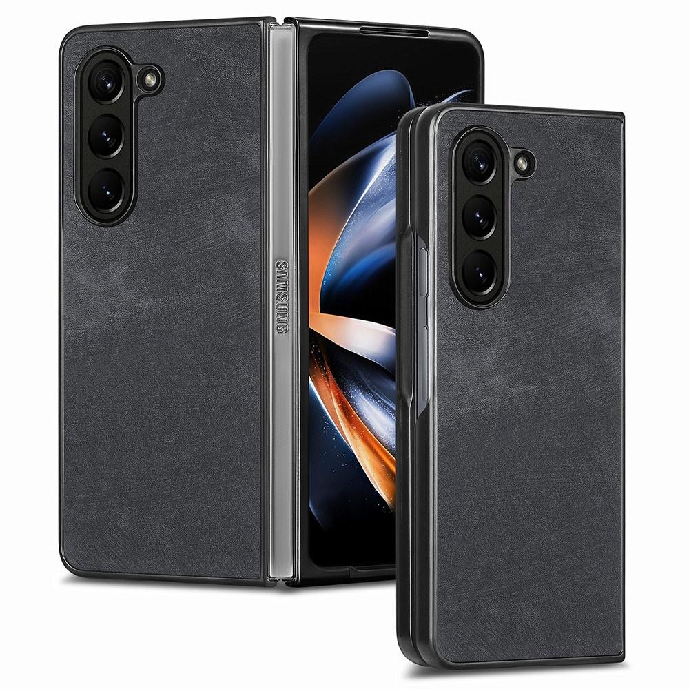 Bild på Samsung Galaxy Z Fold5 5G Vintage PU-läderfodral