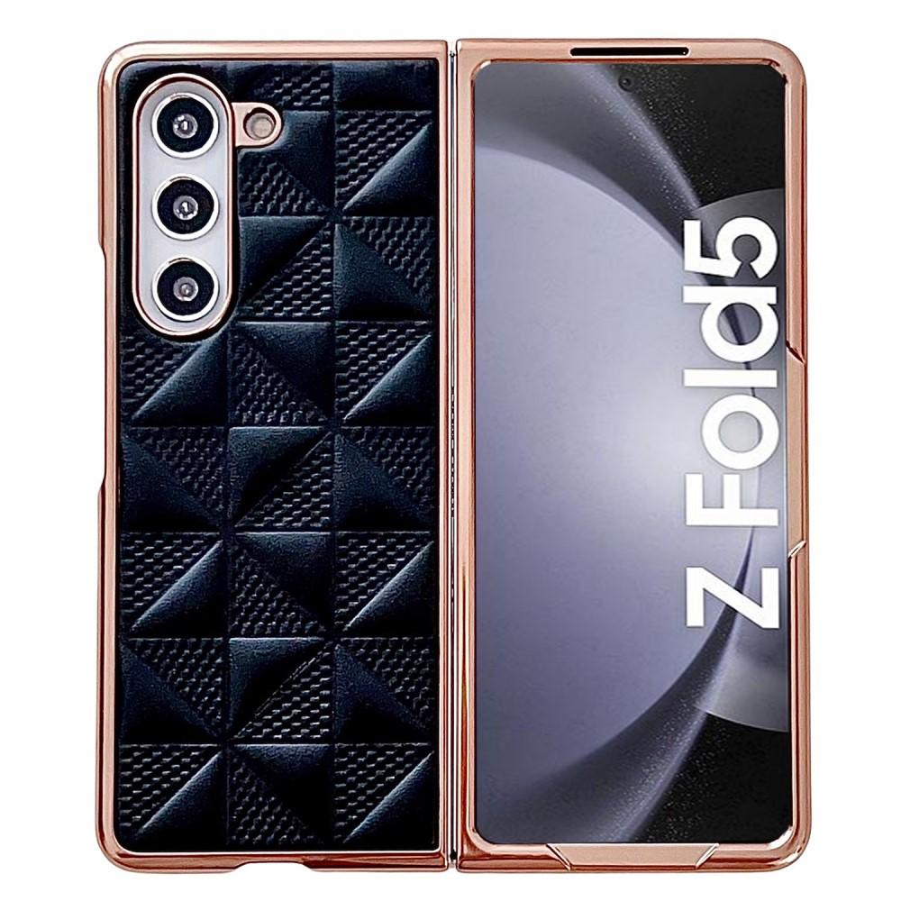 Bild på Samsung Galaxy Z Fold5 5G PU-läderfodral - Svart