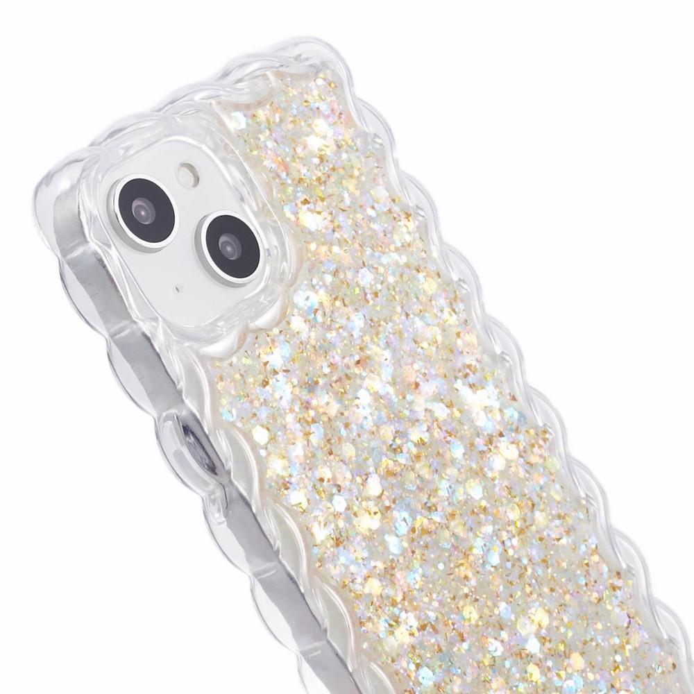 bild på JTW-serien iPhone 13 Glitterfodral - Guld