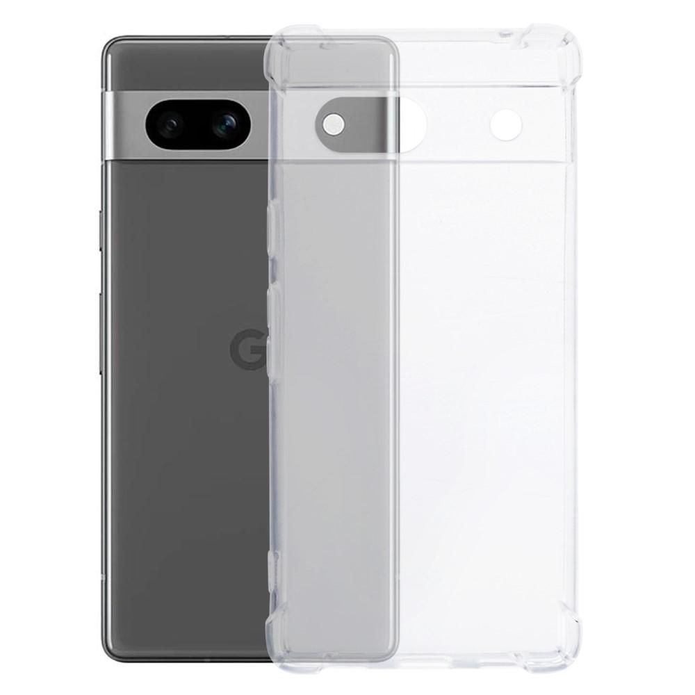 Bild på Google Pixel 7a Skal Transparent Hörnskydd TPU