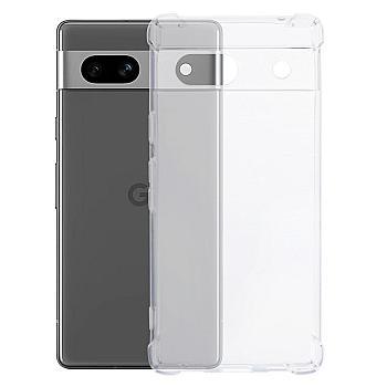 bild på Google Pixel 7a Skal Transparent Hörnskydd TPU