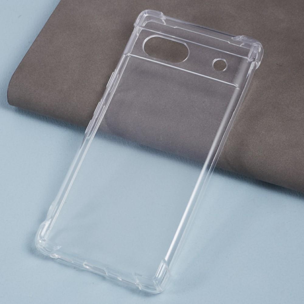 Bild på Google Pixel 7a Skal Transparent Hörnskydd TPU