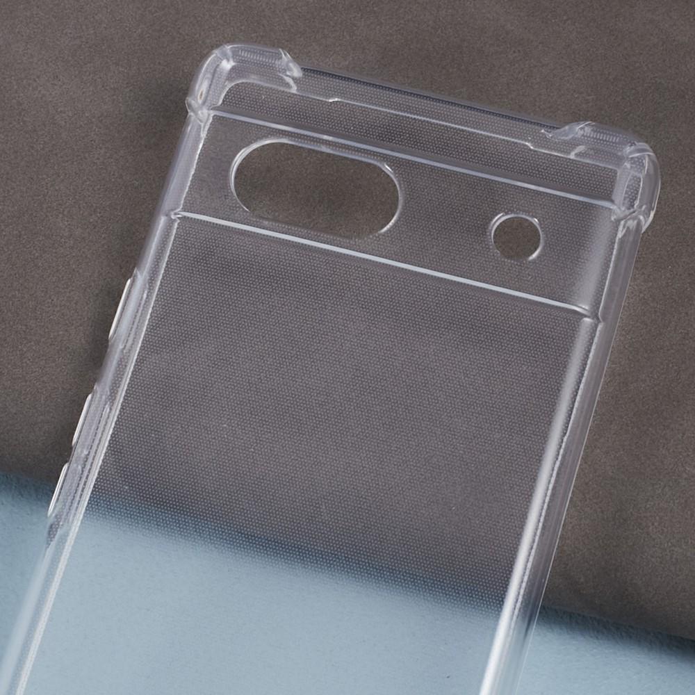 Bild på Google Pixel 7a Skal Transparent Hörnskydd TPU