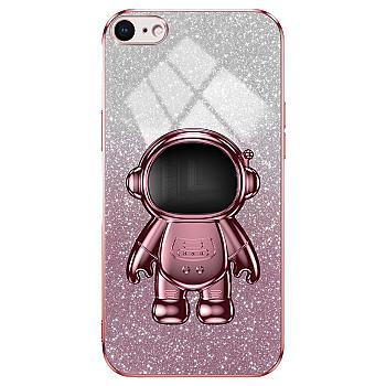 bild på Glitter Astronaut Skal till iPhone 6/6s/7/8/SE - Rosa