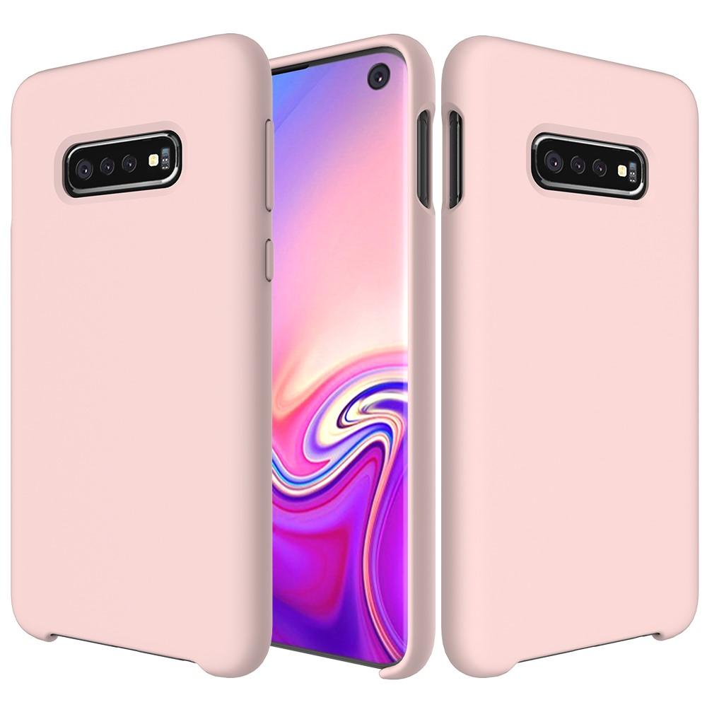 Bild på Mjukt Silikonskal för Samsung Galaxy S10e - Rosa