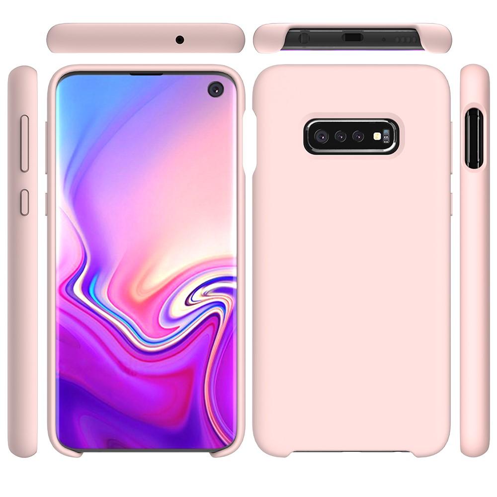 Bild på Mjukt Silikonskal för Samsung Galaxy S10e - Rosa