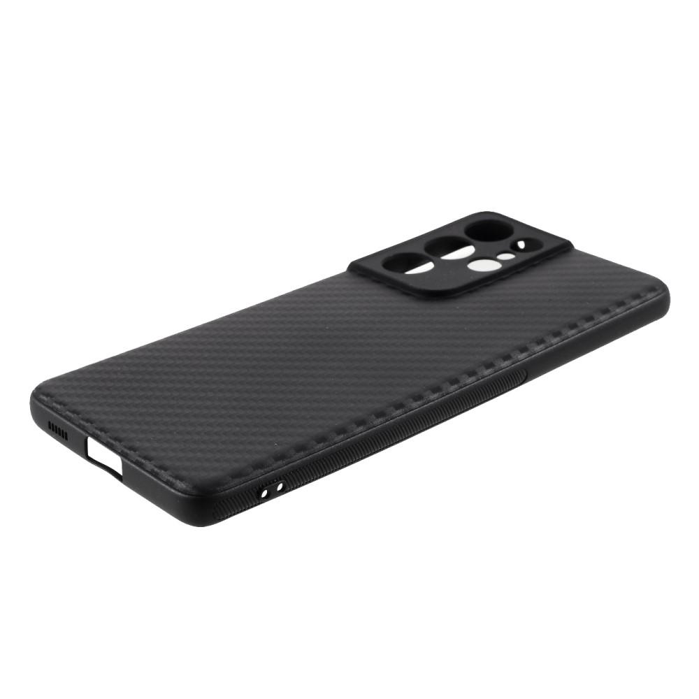 Billede af Samsung Galaxy S21 Ultra 5G kulstof fiber TPU cover
