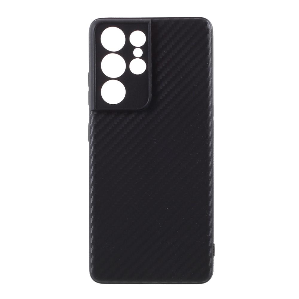 Billede af Samsung Galaxy S21 Ultra 5G kulstof fiber TPU cover