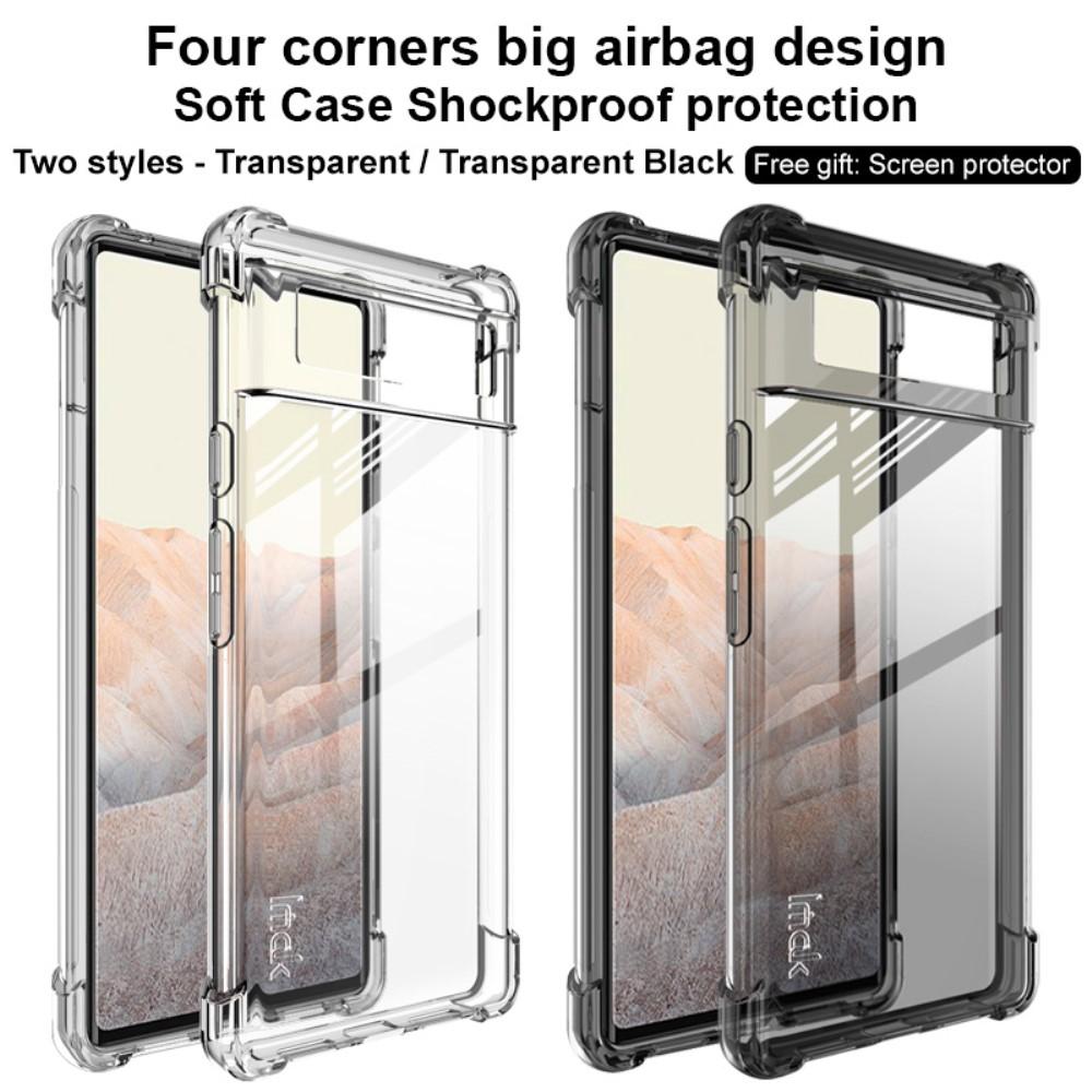 Bild på IMAK Fulltäckande Flexibelt TPU Skal + Skärmskydd för Google Pixel 6 - Transparent