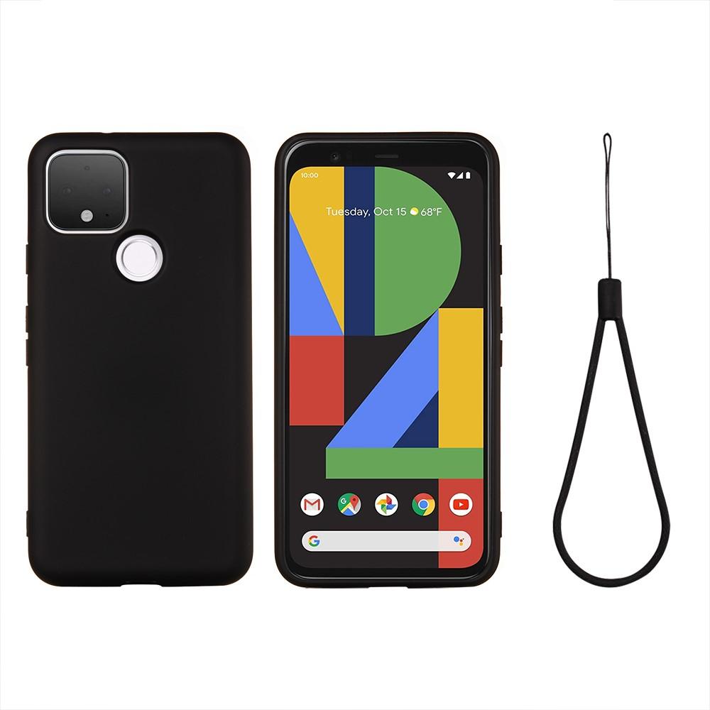 Bild på Google Pixel 4a  Stötsäker Silikonskal - Svart