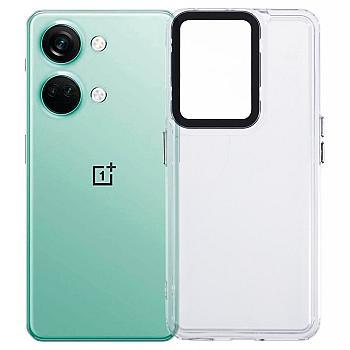 bild på OnePlus Nord 3 5G Klar Skal PC+TPU Hybrid - Transparent