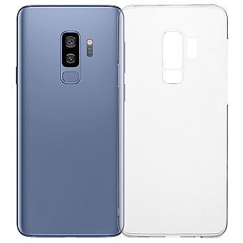 bild på För Samsung Galaxy S9+ Transparent Hårt PC Skal