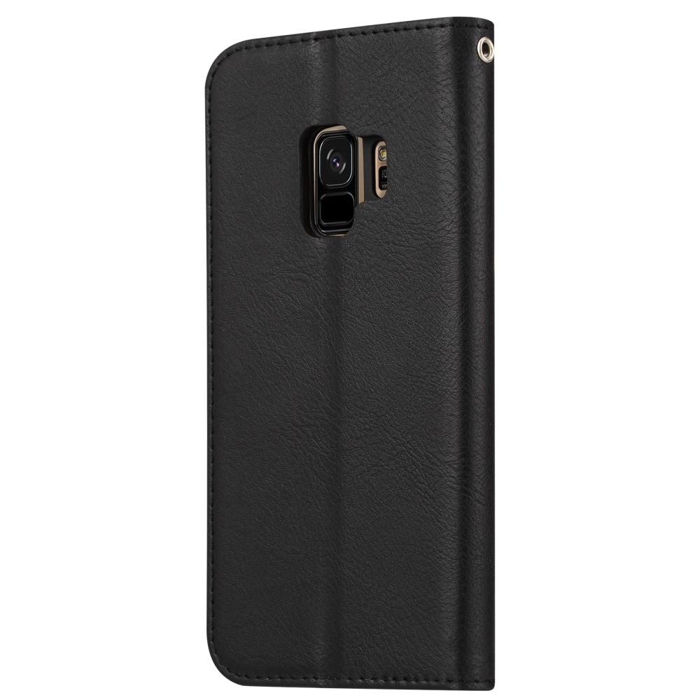 Bild på Samsung Galaxy S9 G960 PU-läder Plånboksfodral - Svart