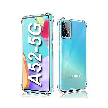 bild på Stöttåligt Skal Samsung Galaxy A52s - Transparent