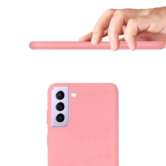 Bild på Samsung Galaxy S21 Plus Silikonskal - Rosa