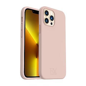 bild på iPhone 12/12 Pro silikonecover Rvelon - Beige