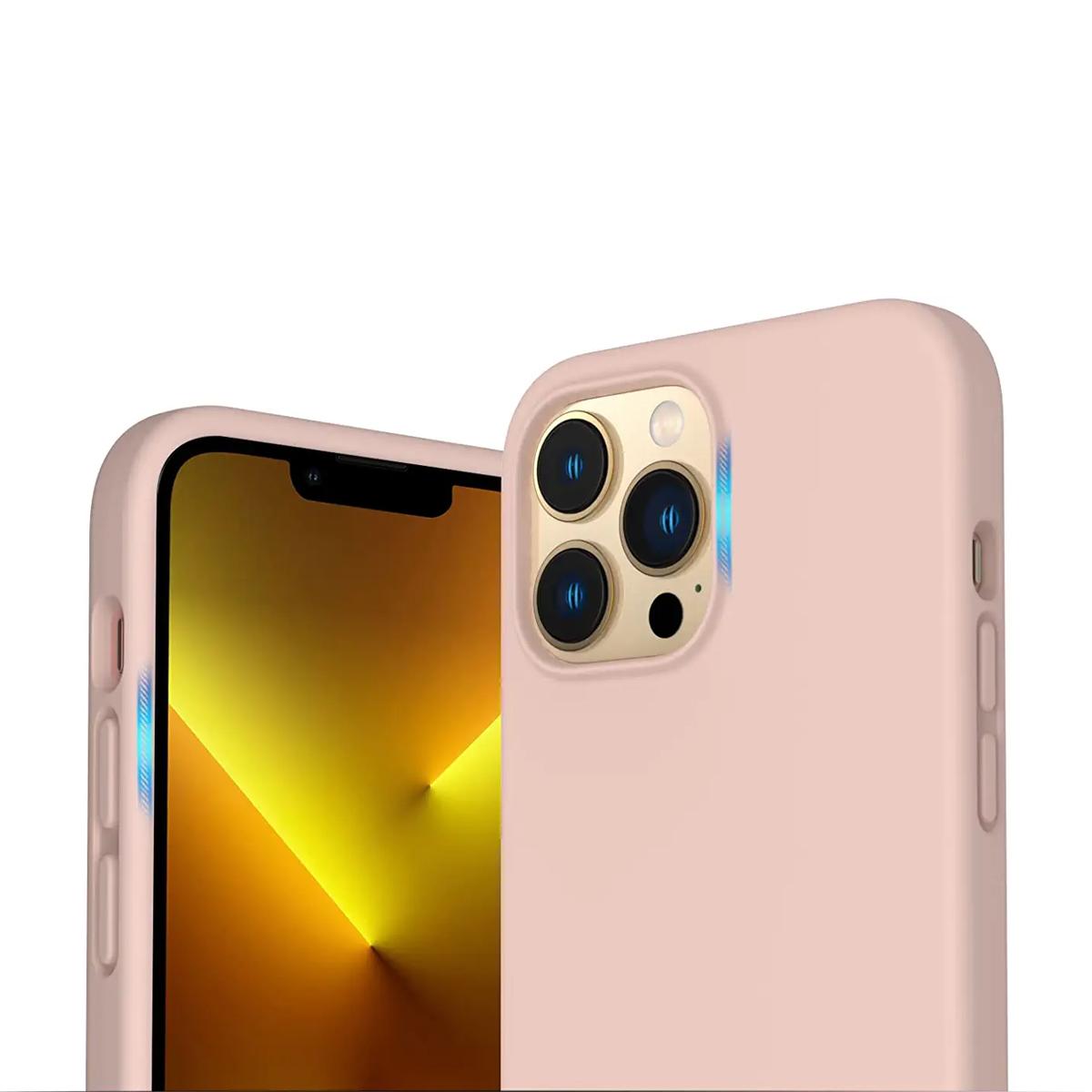 Kuva:  iPhone 12/12 Pro Rvelon-silikonkuori - Beige