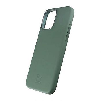 bild på iPhone 15 Pro Max Silikonskal Rvelon MagSafe - Grön