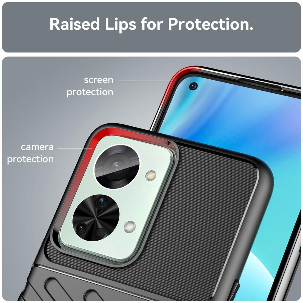 Kuva:  OnePlus Nord 2T 5G Thunder paksu TPU-kuori - Musta