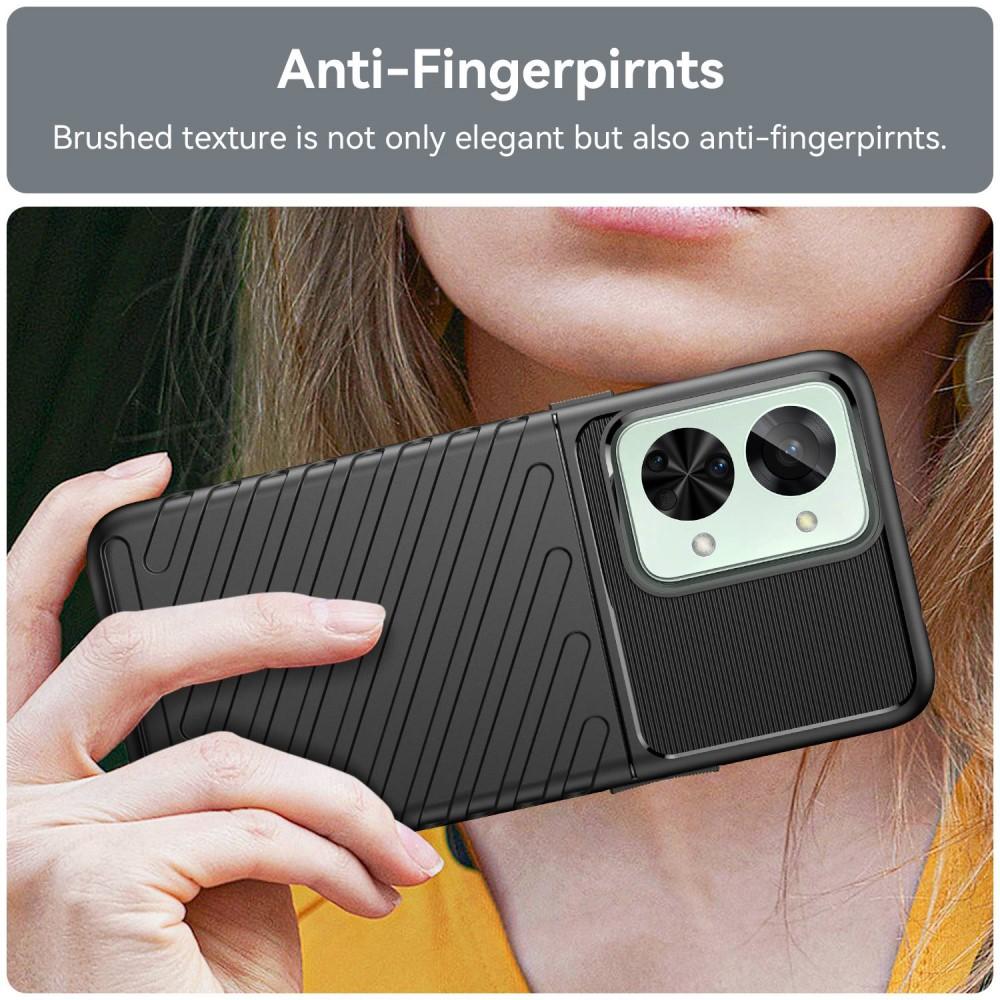 Kuva:  OnePlus Nord 2T 5G Thunder paksu TPU-kuori - Musta