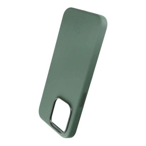 bild på iPhone 15 Pro Silikonskal Rvelon MagSafe - Grön