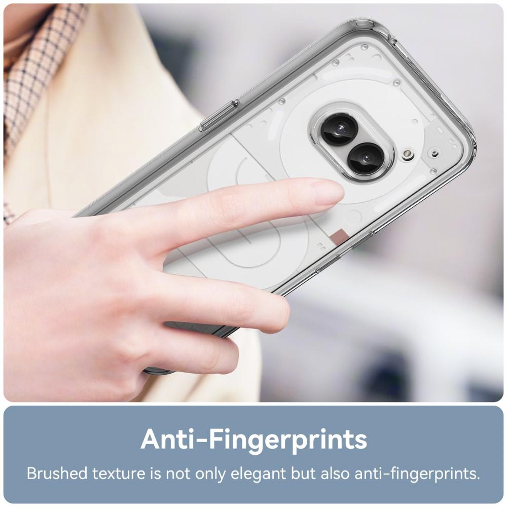 Bild på Nothing Phone (2a) Plus /  (2a) Fodral Stötsäkert TPU Ram Klar Akryl Skyddsskal - Transparent