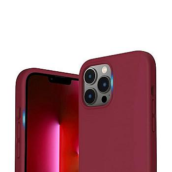 bild på iPhone 14 Pro Max Silicone Case MagSafe Rvelon - Red