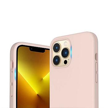 bild på iPhone 14 Pro Silicone Case Rvelon - Sand Pink