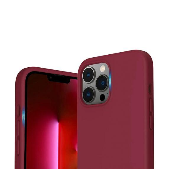 bild på iPhone 14 Pro Silicone Case MagSafe Rvelon - Red