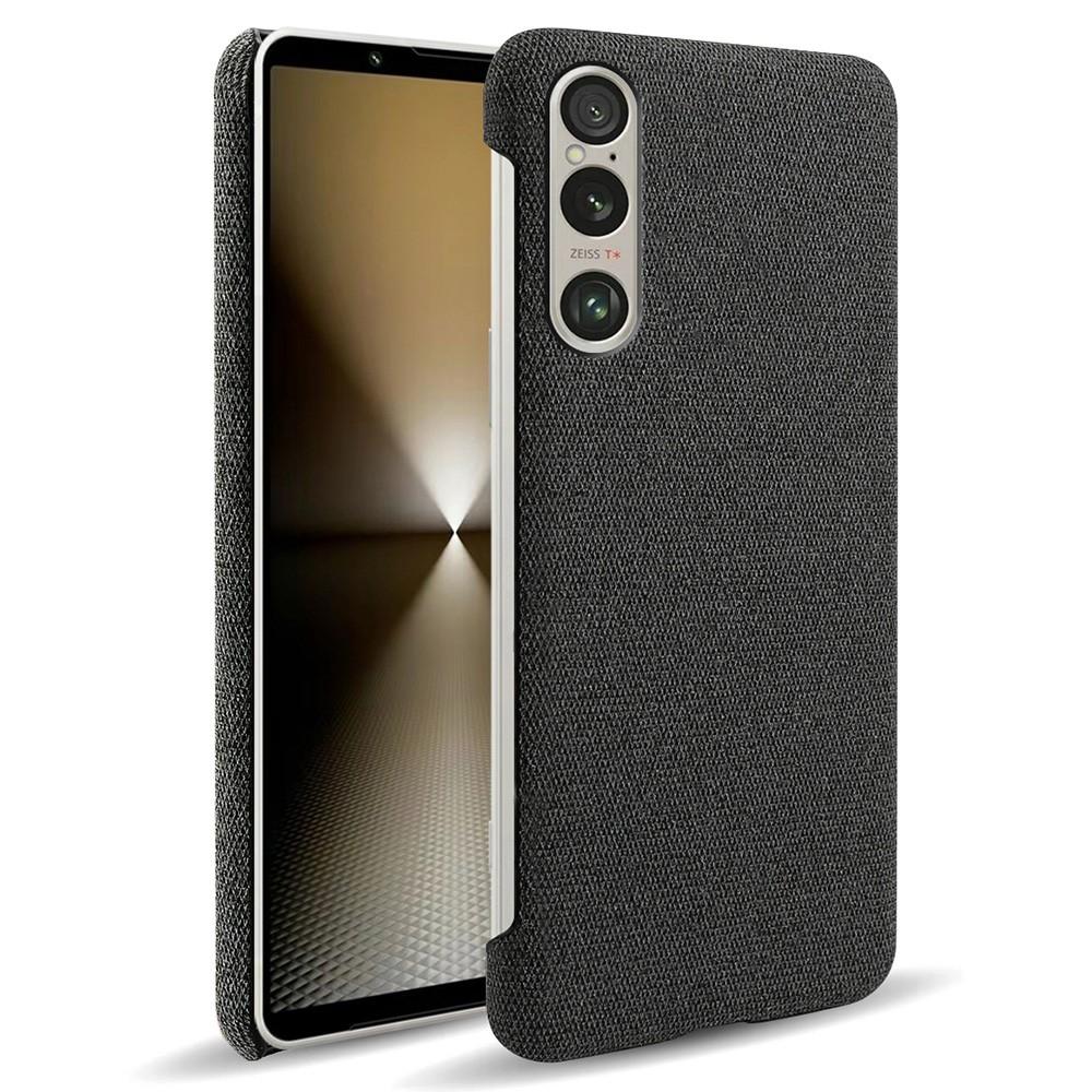Bild på Sony Xperia 1 VI Tyg+PC Skyddsfodral - Svart