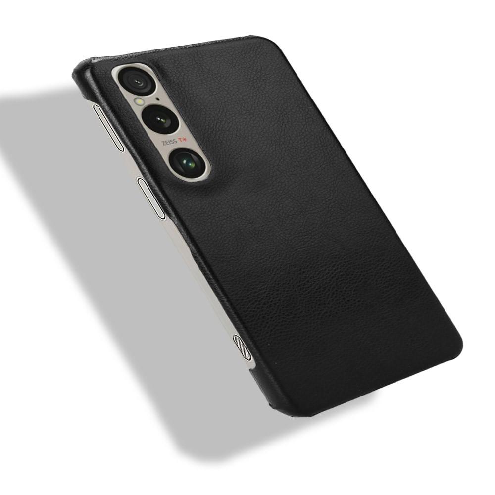 Bild på Sony Xperia 1 VI Fodral PU-Läder & Hård PC - Svart