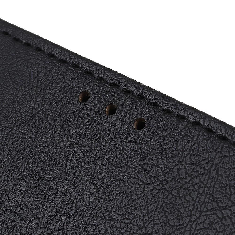 Bild på PU-läderfodral med plånbok, ställ för OnePlus Nord 2 5G - Svart