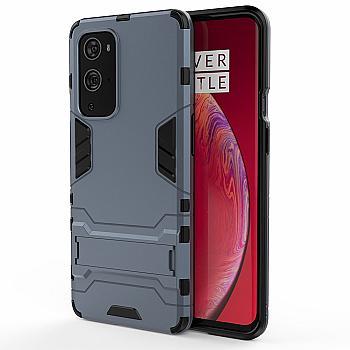bild på 2-i-1 Stödfodral i Plast/TPU för OnePlus 9 Pro - Blå