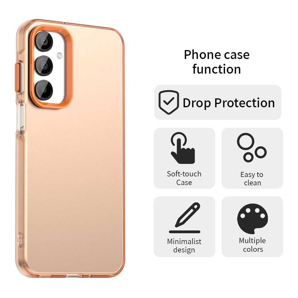 Bild på Samsung Galaxy A16 5G/4G Skal Matt Anti-Fall - Orange