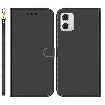 bild på Motorola Moto G73 5G Läderfodral med Spegelyta