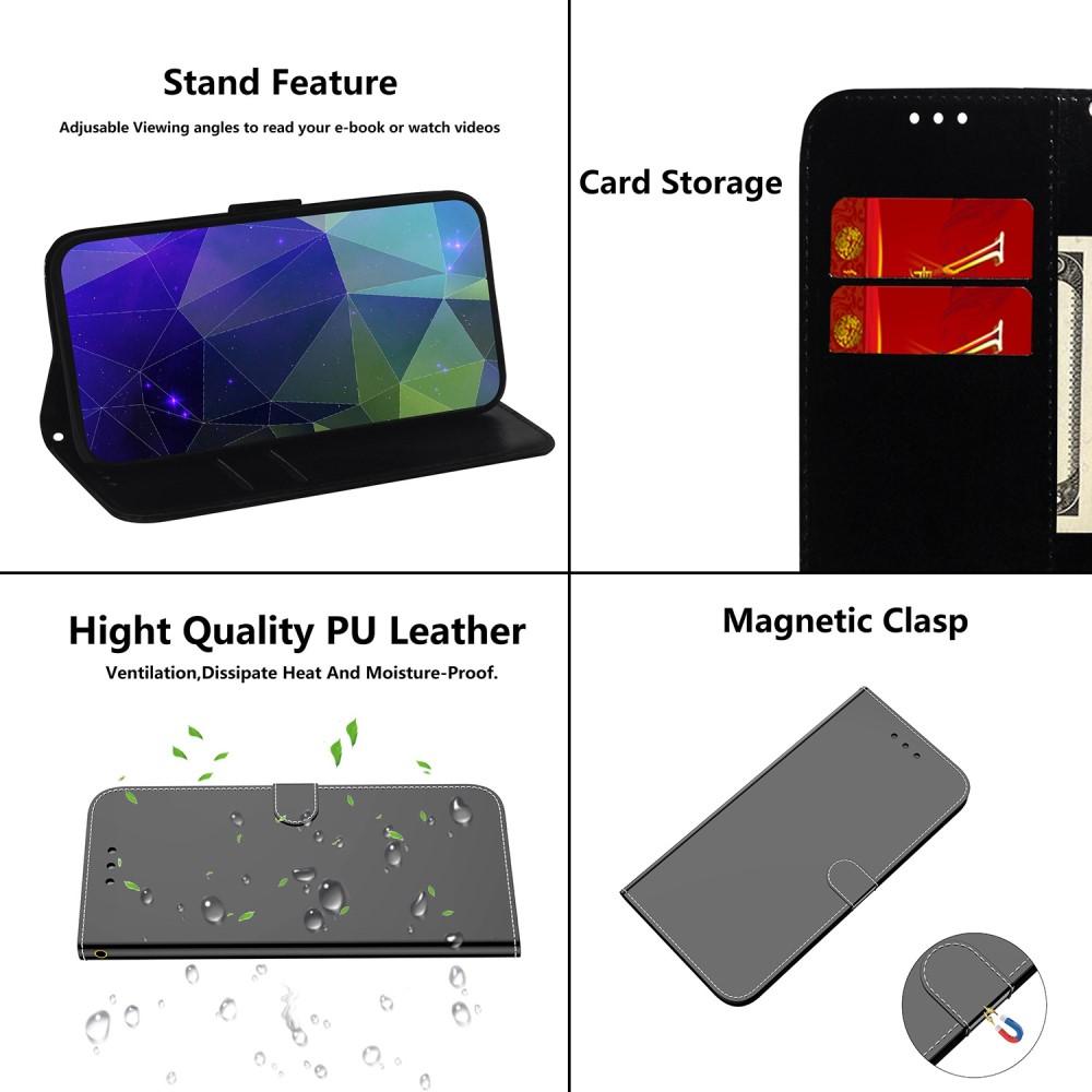 Bild på Motorola Moto G73 5G Läderfodral med Spegelyta