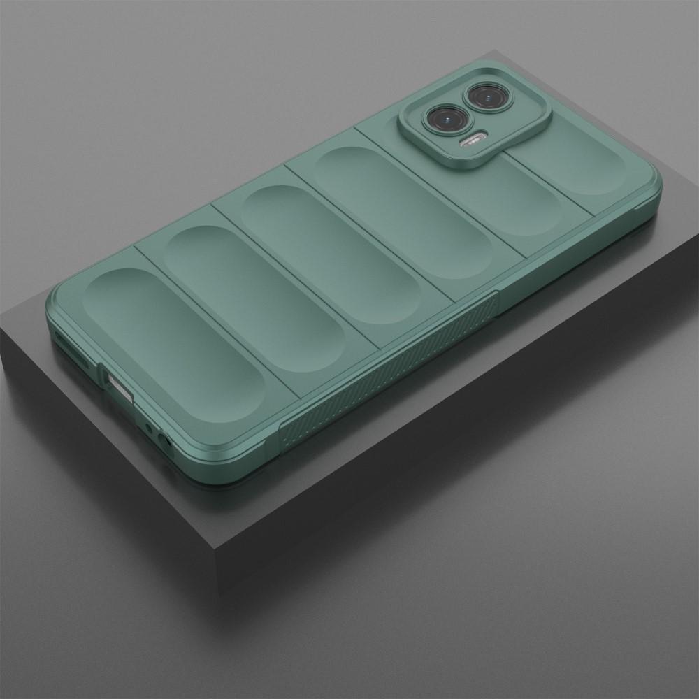 Bild på Motorola Moto G73 5G Stöttåligt TPU-Skal - Grön