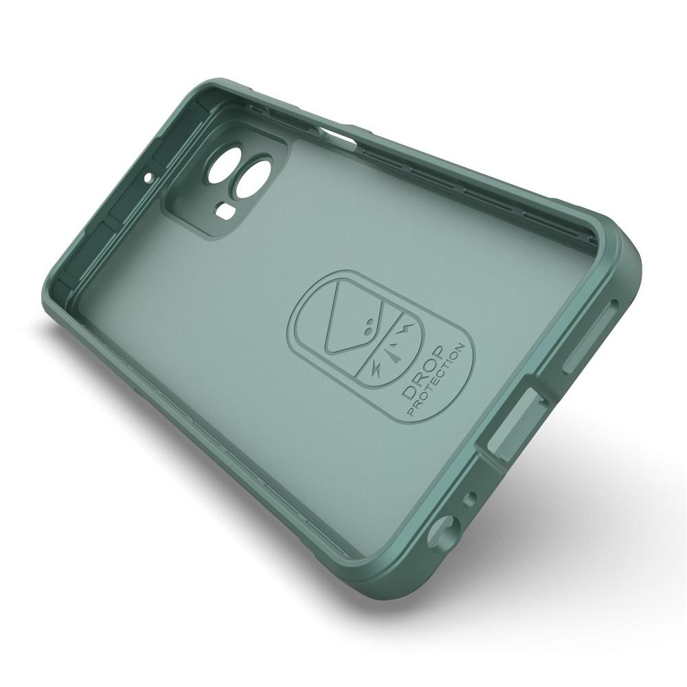 Bild på Motorola Moto G73 5G Stöttåligt TPU-Skal - Grön