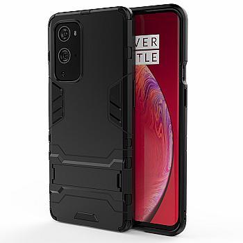 bild på 2-i-1 Ställ Hybrid Skal för OnePlus 9 Pro - Svart