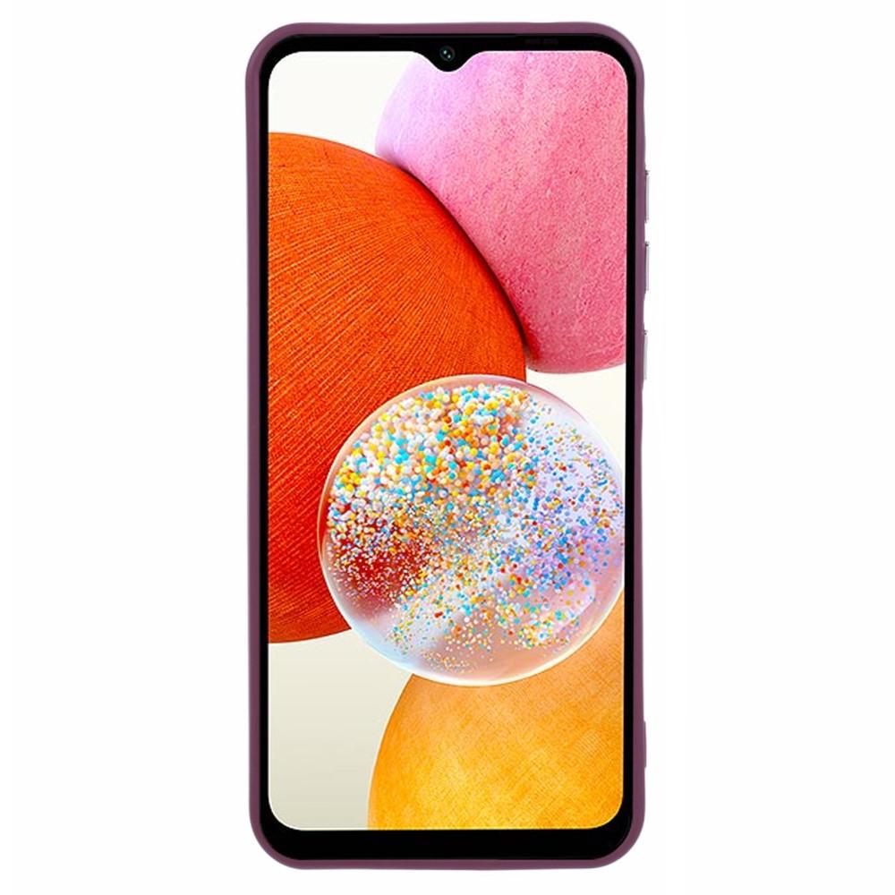 Bild på Samsung Galaxy A14 Stötfodral - Vinröd