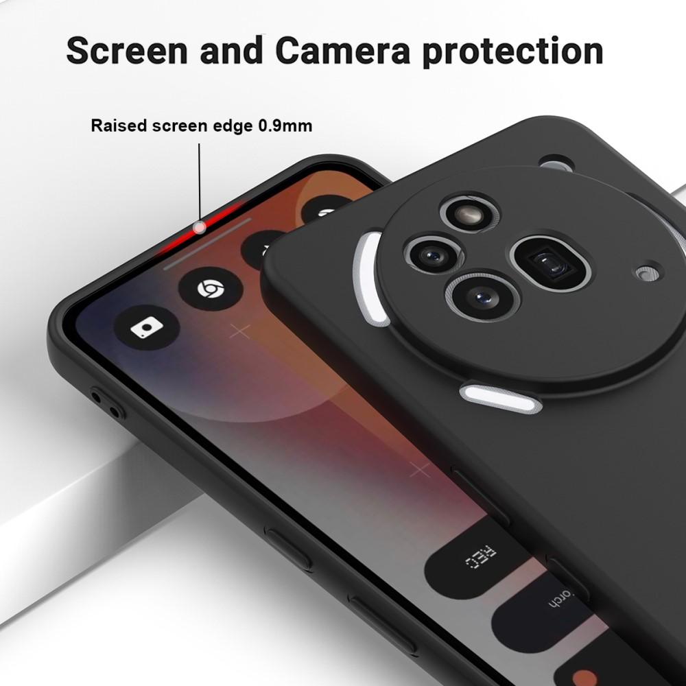 Bild på Nothing Phone (3a) Pro Flytande Silikonskal - Svart