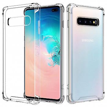 bild på Stöttåligt Skal Samsung Galaxy S10 Plus - Transparent