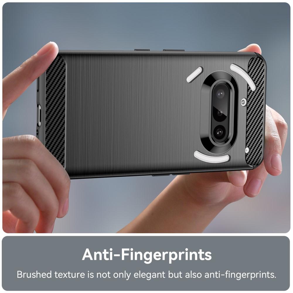 Bild på Nothing Phone (3a) Skal - Kolfibertextur, Svart