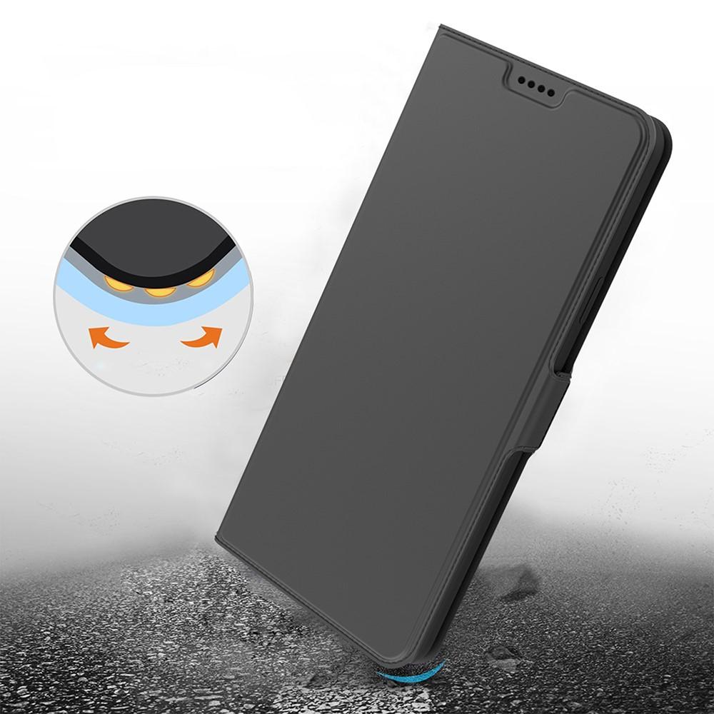 Bild på Nothing Phones (2a) Plus Fodral Vikbart Ställ PU - Svart