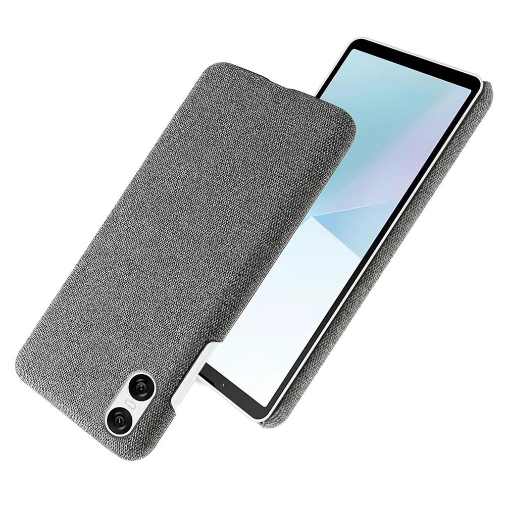Bild på Sony Xperia 10 VI Skal Anti-Rep Tyg+PC - Grå